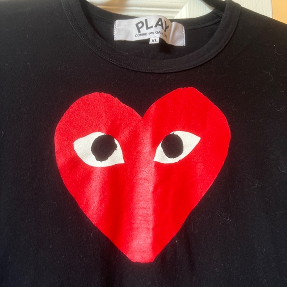 BUNDLE: Comme des Garçon (white & black) tees - Picture 3 of 4